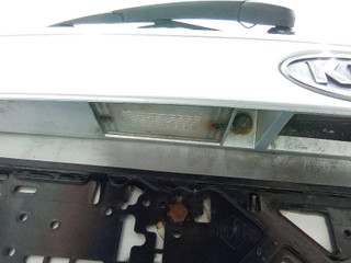 подсветка номера Kia Cerato 1 поколение 2004