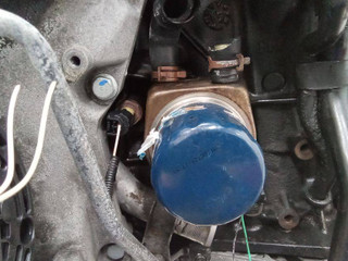 теплообменник масляного фильтра Renault Laguna 2 поколение [рестайлинг] 2006, 1.9 л., дизель, МКПП