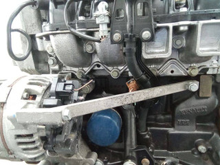 кронштейн генератора Renault Modus 1 поколение 2006, 1.4 л., бензин, МКПП, 8200122051
