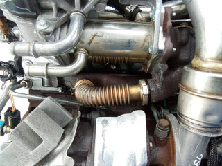 коллектор выпускной Dacia Sandero 1 поколение 2011, 1.5 л., дизель, МКПП