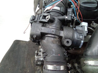 заслонка дроссельная Peugeot 207 1 поколение 2009, 1.6 л., дизель, МКПП, 9660030380