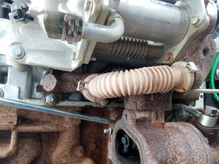 коллектор выпускной Renault Duster 1 поколение 2011, 1.5 л., МКПП