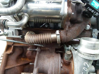 коллектор выпускной Renault Duster 1 поколение 2011, 1.5 л., дизель, МКПП
