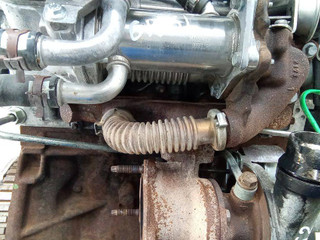 коллектор выпускной Renault Megane 3 поколение 2012, 1.5 л., дизель, МКПП