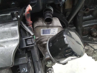 теплообменник масляного фильтра Renault Megane 3 поколение 2011, 1.5 л., дизель, МКПП, 779744