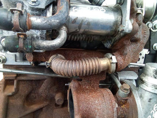 коллектор выпускной Renault Megane 3 поколение 2011, 1.5 л., дизель, МКПП