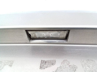 подсветка номера Renault Laguna 3 поколение 2010, купе