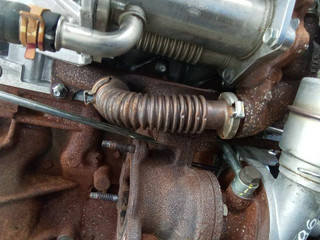 коллектор выпускной Renault Duster 1 поколение 2011, 1.5 л., дизель, МКПП