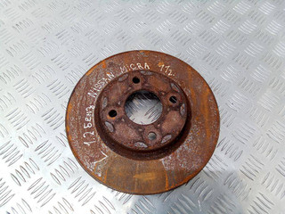 диск тормозной передний Nissan Micra 4 поколение (K13) 2011, 1.2 л., бензин