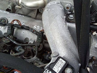 гофра инжектора Renault Scenic 2 поколение [рестайлинг] 2007, 1.9 л., дизель, МКПП
