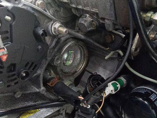 кронштейн генератора Renault Megane 1 поколение [рестайлинг] 2001, 1.9 л., дизель, МКПП, 7700113574