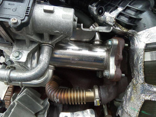 охладитель EGR / Радиатор EGR Renault Clio 3 поколение [рестайлинг] 2012, 1.5 л., дизель, МКПП, 8200912059