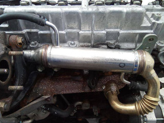 охладитель EGR / Радиатор EGR Toyota Corolla 9 поколение (E120/E130) [рестайлинг] 2004, 2.0 л., дизель, МКПП