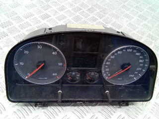 щиток приборов (приборная панель) Volkswagen Touran 1 поколение 2006, 1T0920862