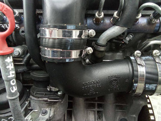 патрубок интеркулера Volvo XC90 1 поколение [рестайлинг] 2008, 2.4 л., дизель, АКПП, 30751920