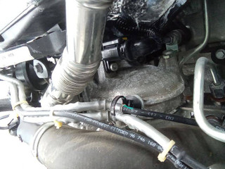 охладитель EGR / Радиатор EGR Peugeot 207 1 поколение [рестайлинг] 2011, 1.6 л., дизель, МКПП