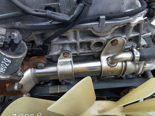 охладитель EGR / Радиатор EGR SsangYong Rexton 1 поколение [рестайлинг] 2007, 2.7 л., дизель, A6651400470
