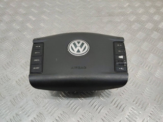 подушка безопасности водителя Volkswagen Touareg 1 поколение 2005, 7L6880201