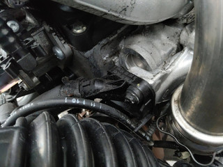 фланец (тройник) системы охлаждения Renault Megane 3 поколение 2010, 1.5 л., дизель, МКПП, 8200337841