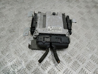блок управления двигателем Volkswagen Caddy 3 поколение 2007, 2.0 л., BST, дизель, МКПП, 03G906016