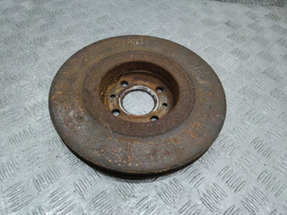 диск тормозной передний Renault Scenic 2 поколение 2003, 1.9 л., дизель