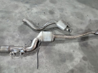 глушитель Mercedes-Benz C-Класс W205/S205/C205 2017, купе, A2054907121, A2054911701