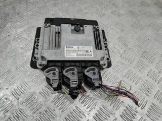 блок управления двигателем Peugeot 308 T7 2009, 1.6 л., дизель, МКПП, 9664843780