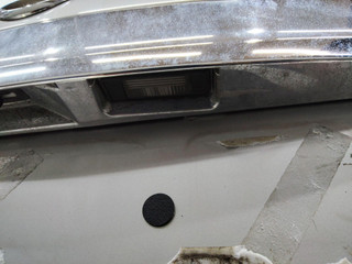 подсветка номера Nissan Qashqai+2 J10 2009