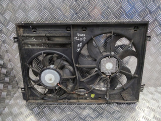 вентилятор радиатора Volkswagen Passat B6 2008, 2.0 л., дизель, 1K0121205AD