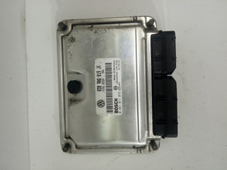 блок управления двигателем Volkswagen Polo 4 поколение [рестайлинг] 2005, 1.9 л., дизель, хетчбэк 5 дв., 038906019JK, 0281011075