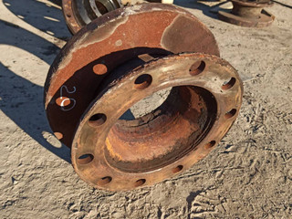 диск тормозной задний Renault Magnum 3 поколение 2003, 12.0 л., MACK E.TECH C/46, дизель, МКПП, 5010525326, MBR9011