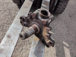 кулак поворотный правый Volvo FM 3 поколение 2015, 10.8 л., D11K410, дизель, АКПП, 20543284