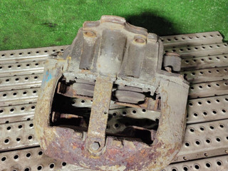 суппорт задний правый Volvo FM 3 поколение 2013, 10.8 л., D11C410, дизель, АКПП, 21487594