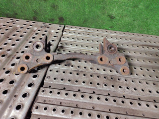 скоба суппорта MAN TGA 1 поколение 2002, 12.8 л., D 2876 LF 04, дизель, АКПП, 81508026015