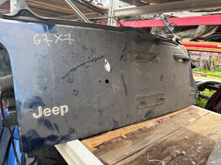 крышка багажника (дверь 3-5) Jeep Cherokee KJ (2001 - 2007), синий, внедорожник 3 дв.