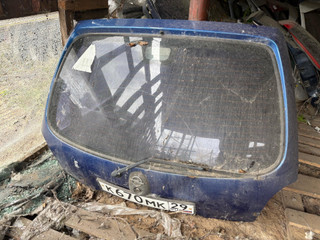 крышка багажника (дверь 3-5) Opel Corsa B 1994, синий, внедорожник 5 дв.