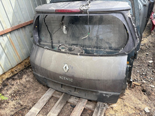 крышка багажника (дверь 3-5) Renault Scenic 2 поколение 2006, коричневый, минивэн