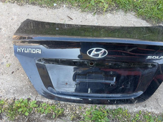 крышка багажника (дверь 3-5) Hyundai Solaris 1 поколение 2011, МКПП, чёрный, седан, передний привод