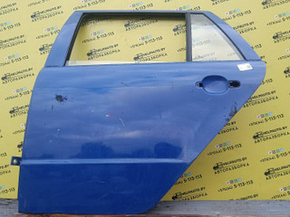 дверь задняя левая Skoda Fabia 1 поколение [рестайлинг] 2006, 1.2 л., бензин, МКПП, универсал, передний привод, AZQ