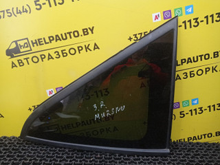стекло кузовное боковое правое Nissan Murano Z50 2003, 3.5 л., бензин, АКПП, синий, внедорожник 5 дв.