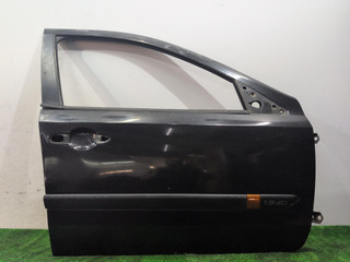дверь передняя правая Renault Laguna 2 поколение 2001, 1.9 л., дизель, МКПП, чёрный, хетчбэк 5 дв., передний привод