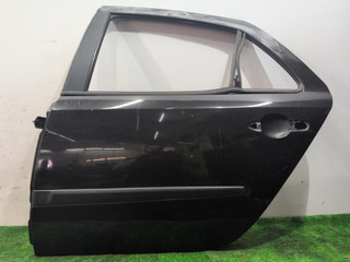 дверь задняя левая Renault Laguna 2 поколение 2001, 1.9 л., дизель, МКПП, чёрный, хетчбэк 5 дв., передний привод