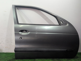 дверь передняя правая Renault Megane 1 поколение [рестайлинг] 2000, 1.6 л., K4M 700, бензин, МКПП, серый, универсал, передний привод