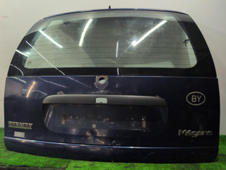 крышка багажника (дверь 3-5) Renault Megane 1 поколение [рестайлинг] 2000, 1.6 л., K4M 700, бензин, МКПП, серый, универсал, передний привод, 43R-000464, DOT39AS2133