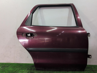 дверь задняя правая Ford Mondeo 2 поколение 1996, 2.0 л., бензин, МКПП, красный, универсал, передний привод