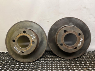 диски тормозные (комплект) Audi 80 8C/B4 1993, 2.0 л., ABT, бензин, МКПП, зеленый, седан, передний привод