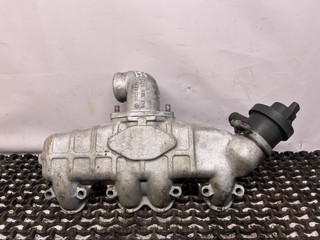 коллектор впускной Volkswagen Passat B3 1991, 1.9 л., дизель, МКПП, белый, универсал, передний привод, 068129713H, 06812983711
