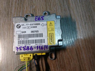 датчик удара BMW 7 серия E65/E66/E67 [рестайлинг] 2007, 3.0 л., M57 D30 (306D3), дизель, АКПП, черный, седан, 65776970888, 28027625