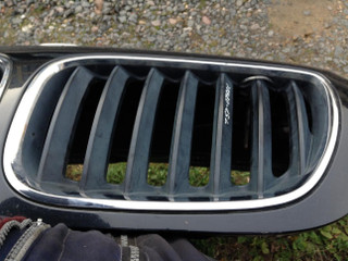 заглушка (решетка) в бампер BMW X5 E53 [рестайлинг] 2005, 3.0 л., M57 D30 (306D2), дизель, АКПП, внедорожник 5 дв.