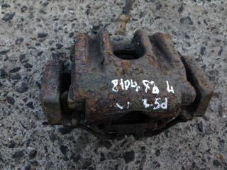 суппорт задний левый BMW 5 серия E60/E61 2006, 3.0 л., M57 D30 (306D4), дизель, АКПП, синий, седан